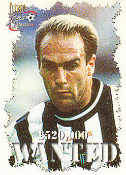 Laurent Charvet Newcastle United 1999 Futera Fans' Selection #71